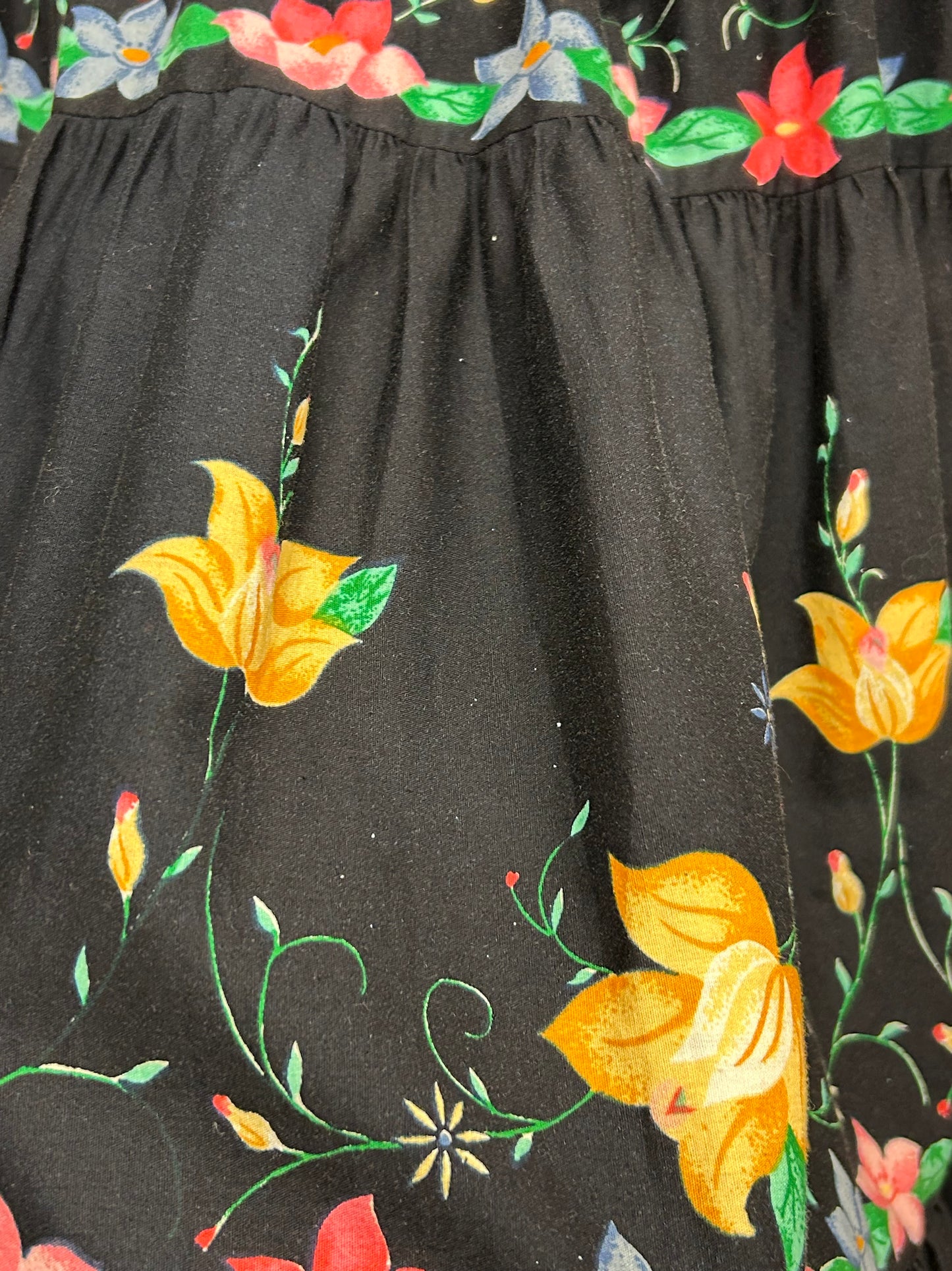 Vintage Tiered Skirt [D30066]