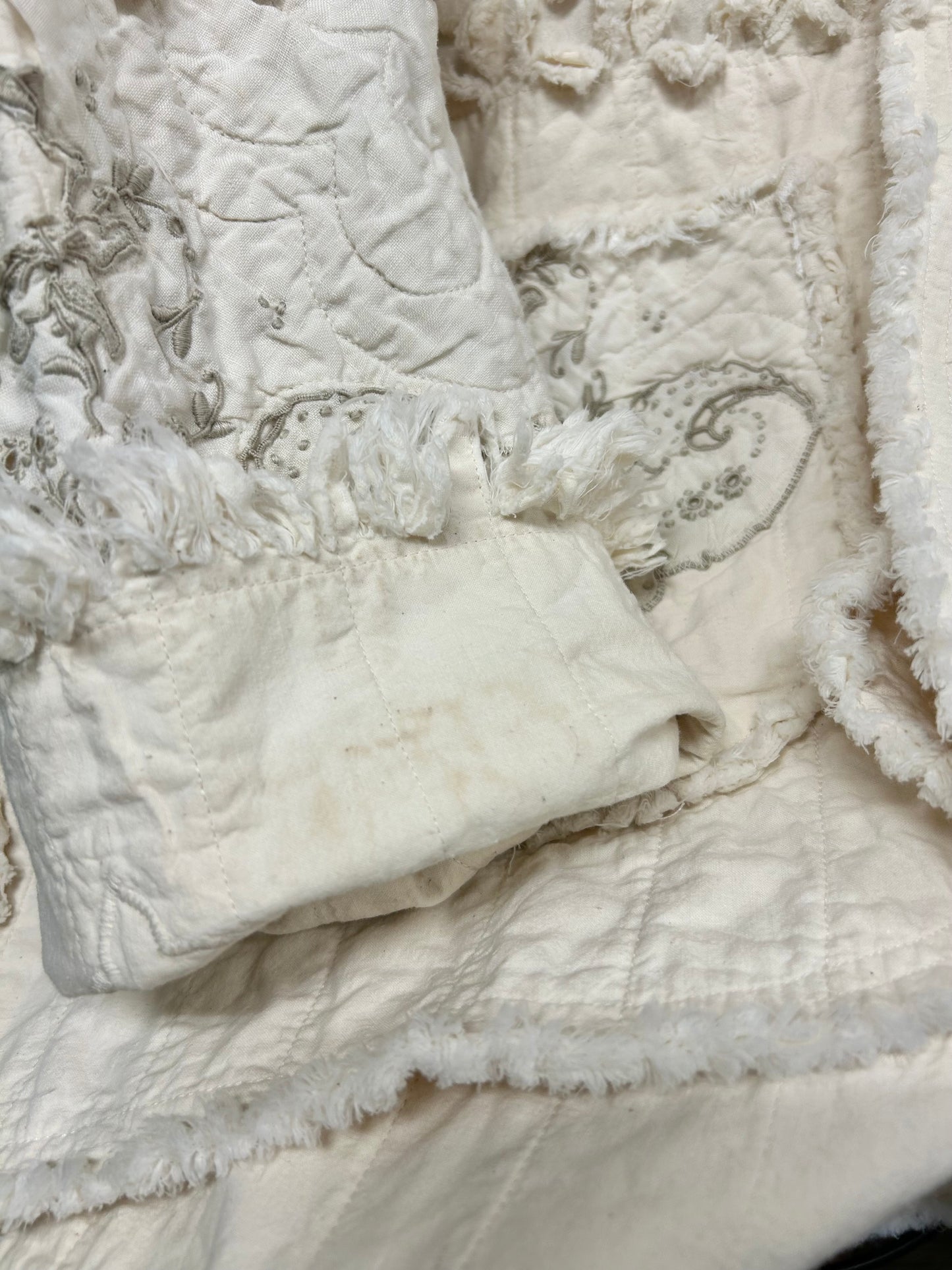 Vintage Slash Quilt Jacket [D30069]