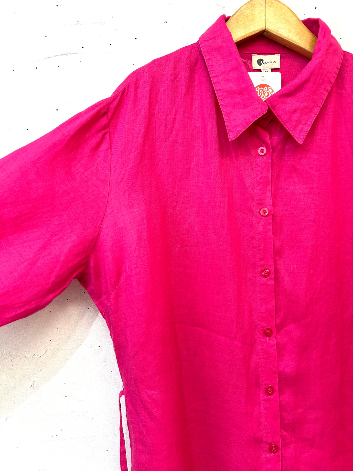 Vintage Ramie Long Shirt[E27223]