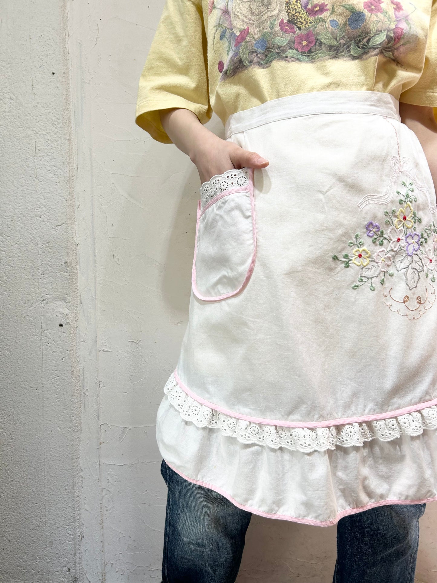 Vintage Stitch Apron [E27042]