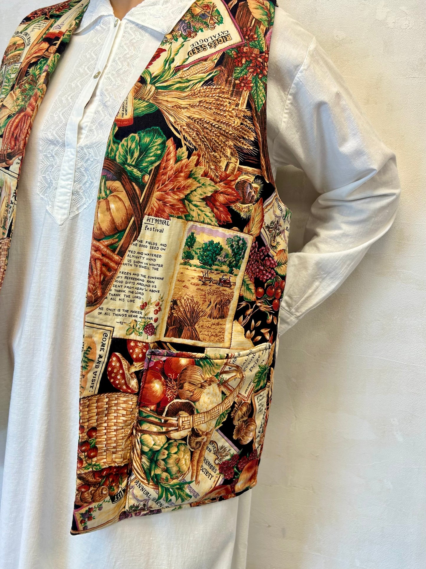 Vintage Handmade Vest [H28332]