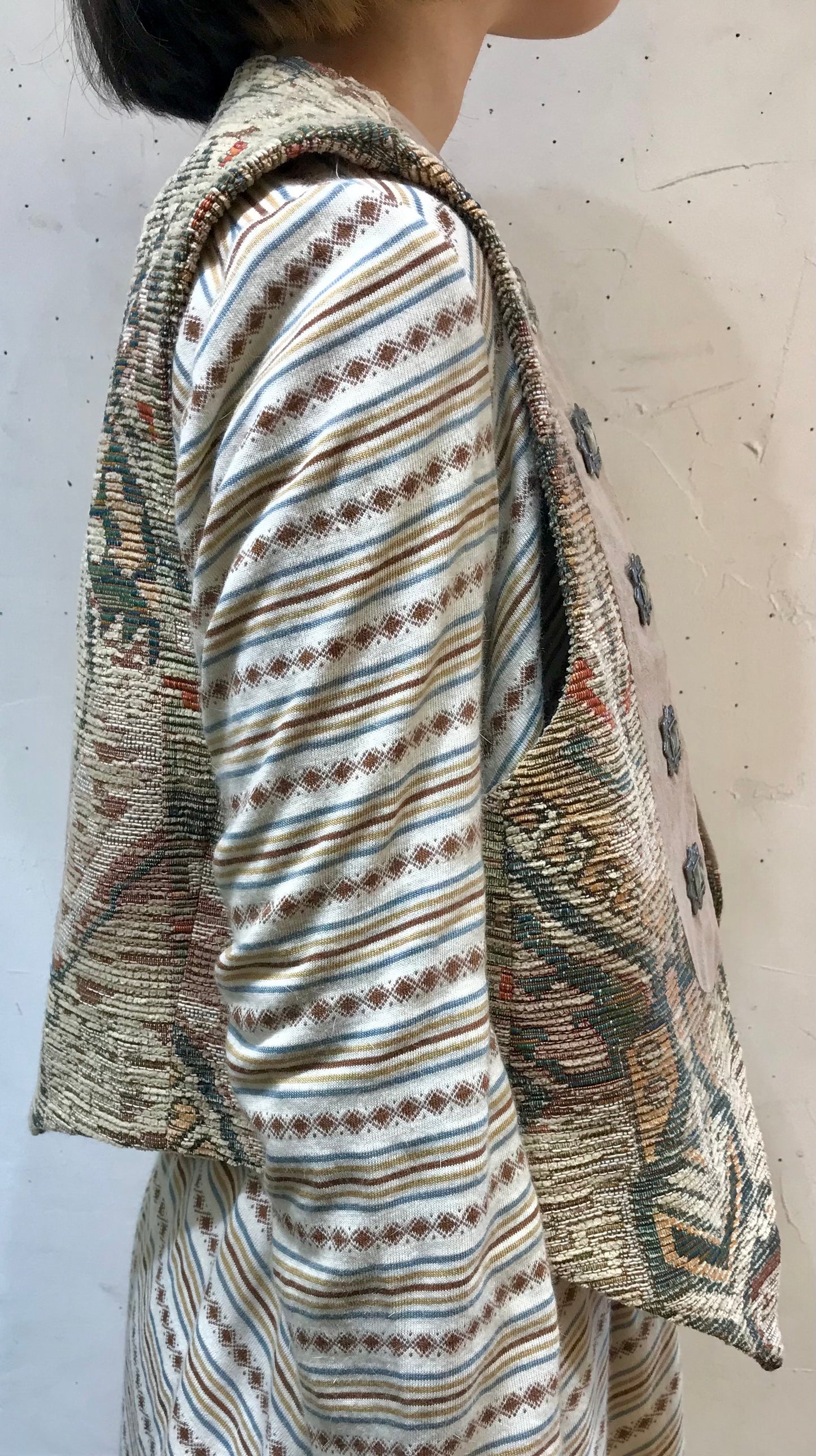 Vintage Rug Vest [K25438]