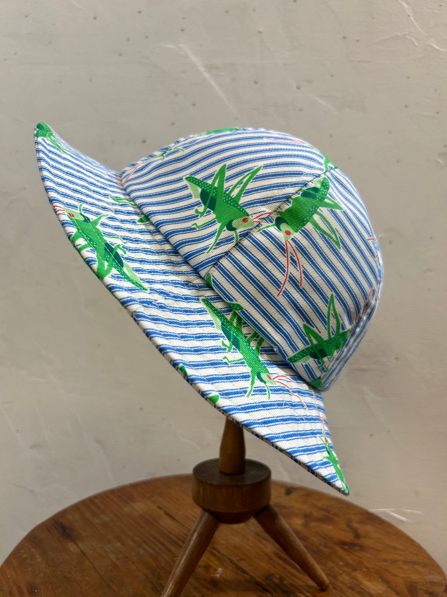 Vintage Fabric Grasshopper Hat 〜Amy Nina〜 [F27658]