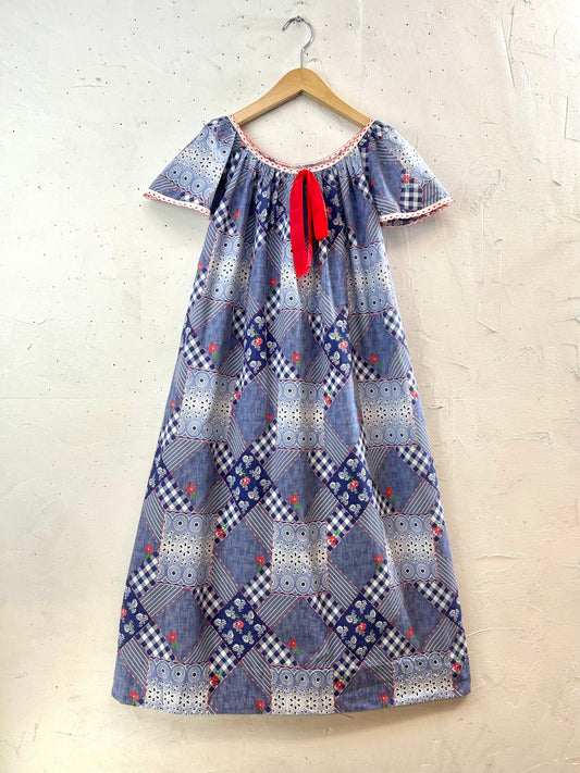 ’70s Vintage Dress [C29650]