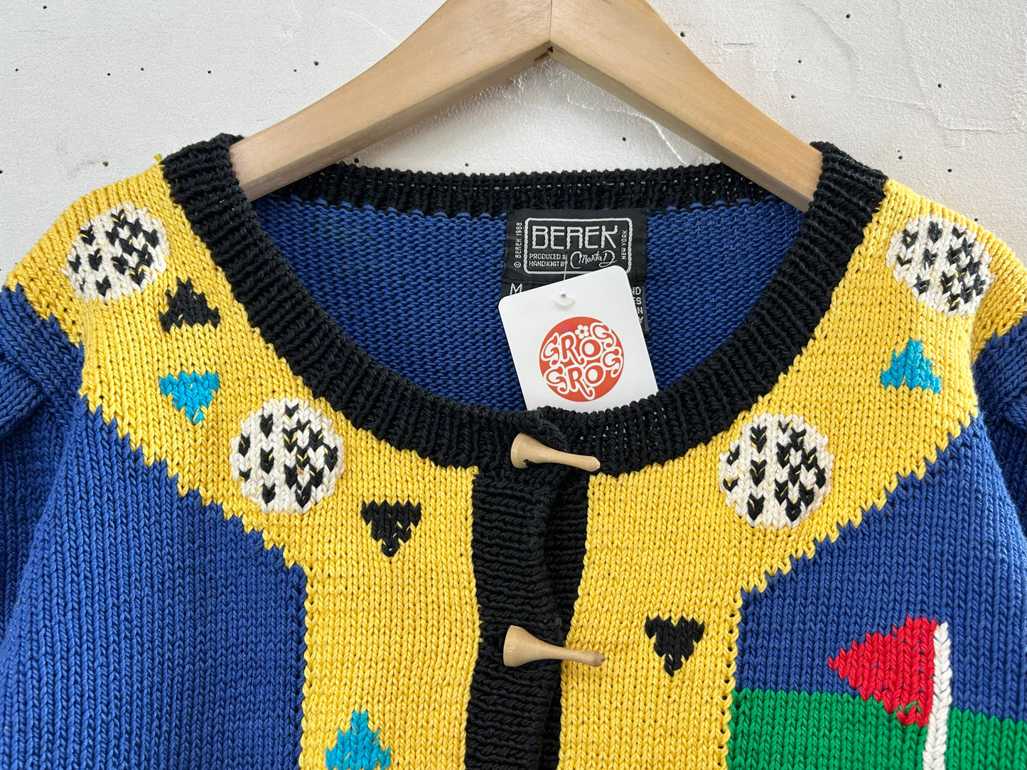 Vintage Cotton Hand Knit Cardigan 〜BEREK〜 [K29005]