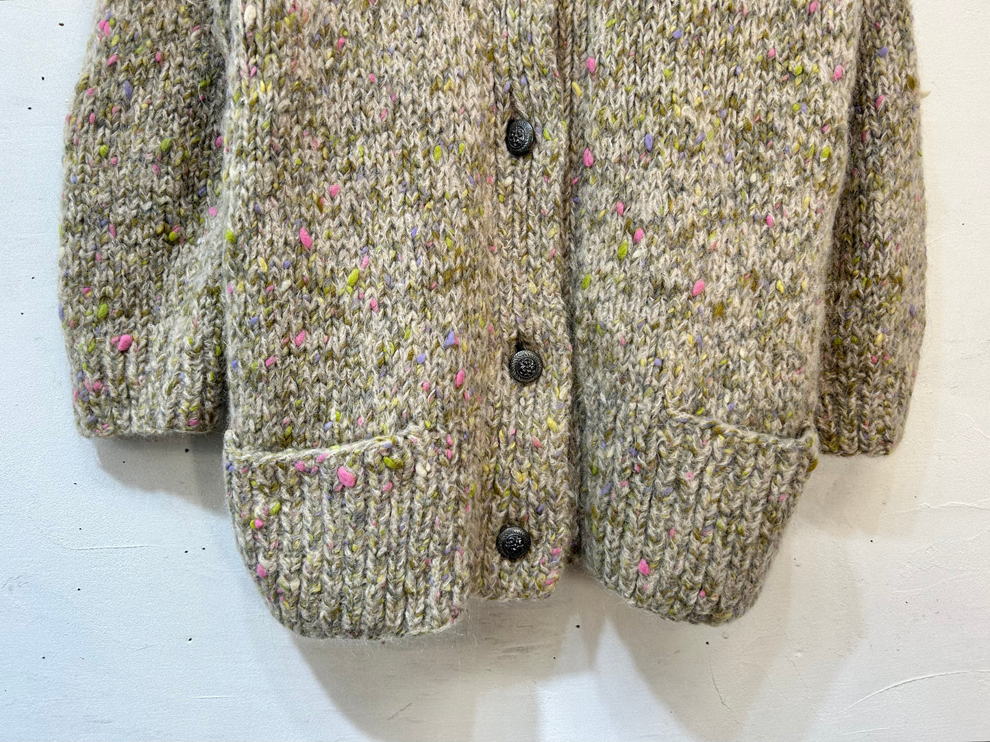Vintage Hand Knit Cardigan [K25442]