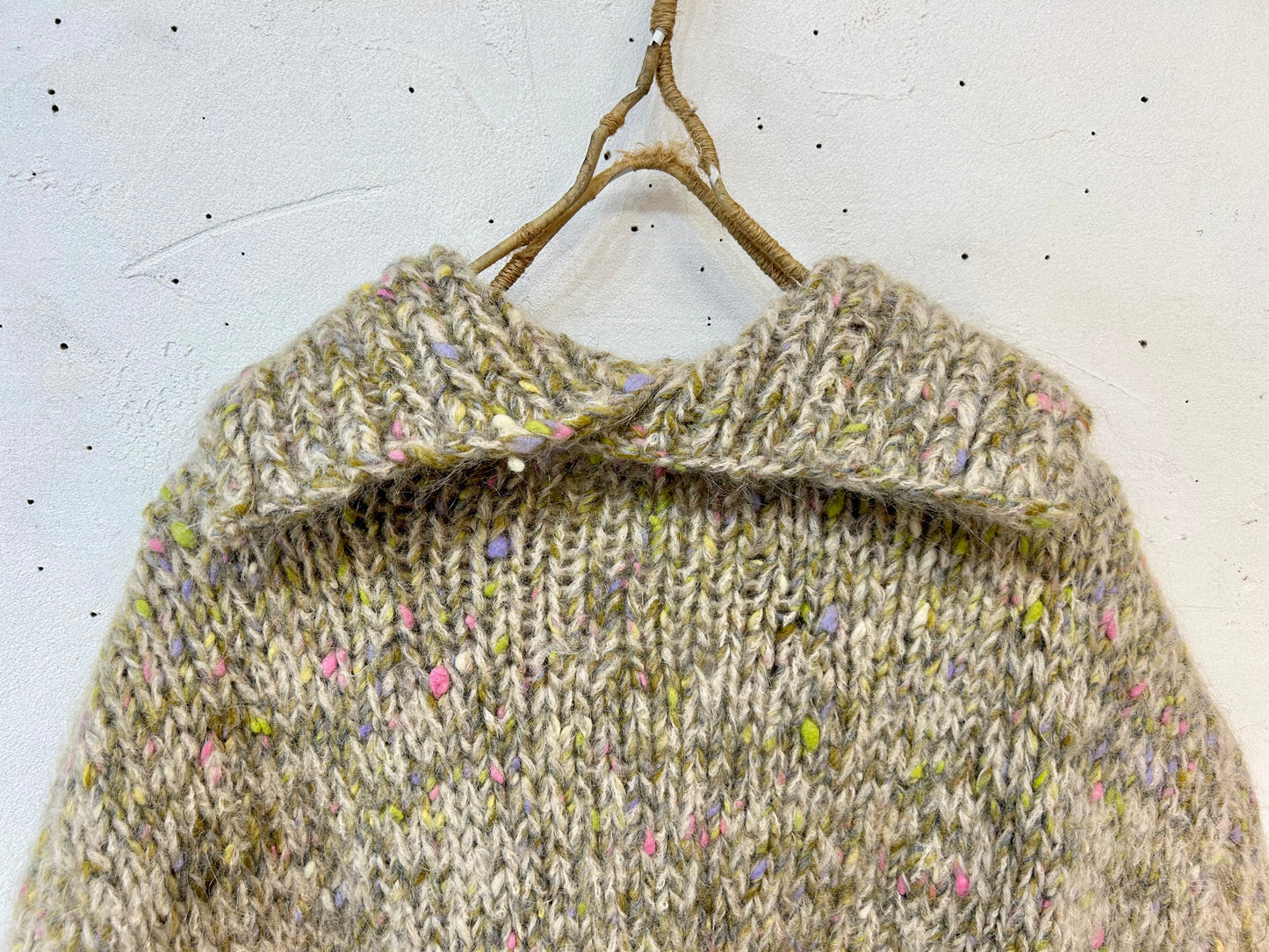 Vintage Hand Knit Cardigan [K25442]