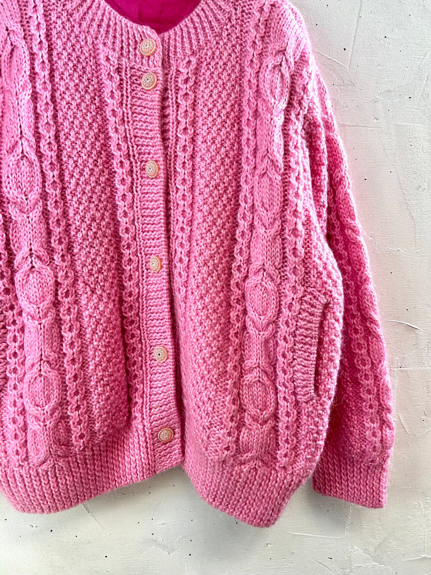 Vintage Knit Cardigan [J28762]