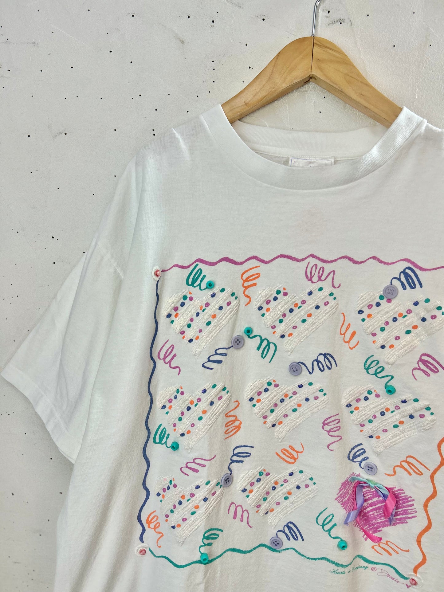 Vintage T Shirt 〜HEART〜[D29882]