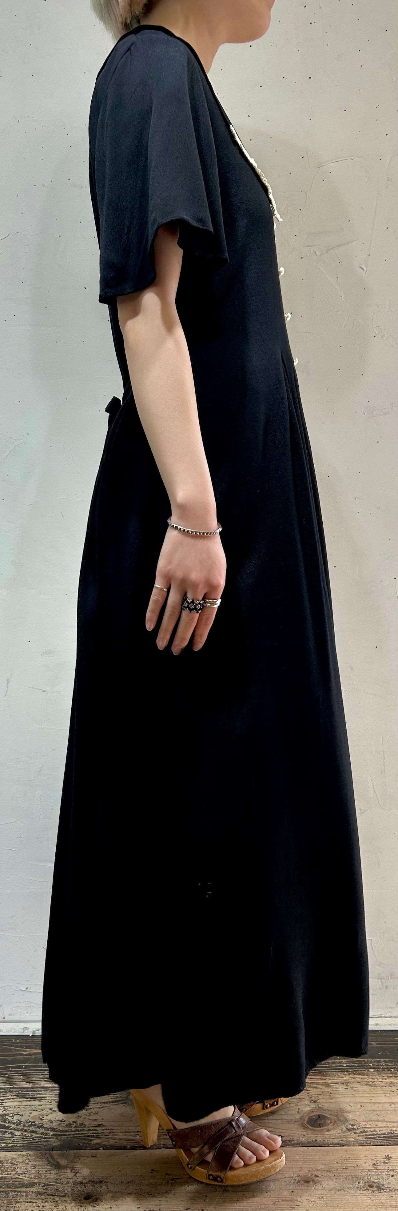 Vintage Dress MADE IN USA [D26796]