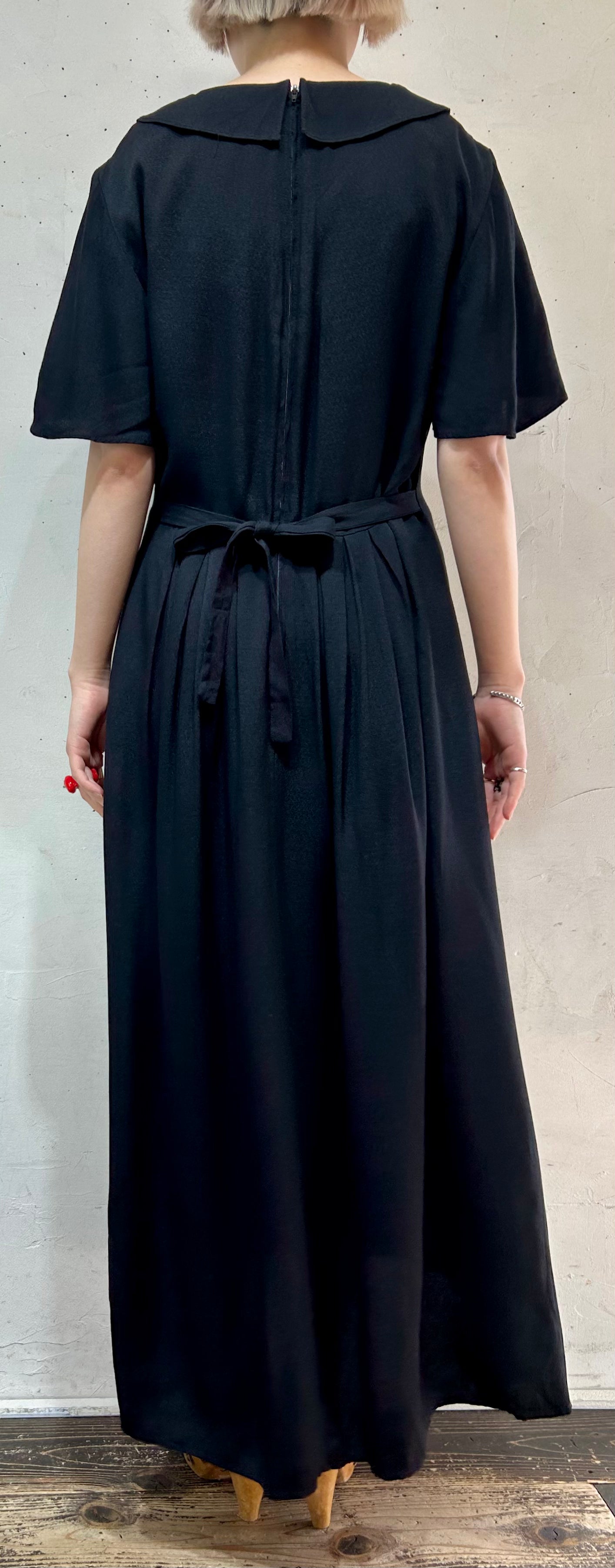 Vintage Dress MADE IN USA [D26796]