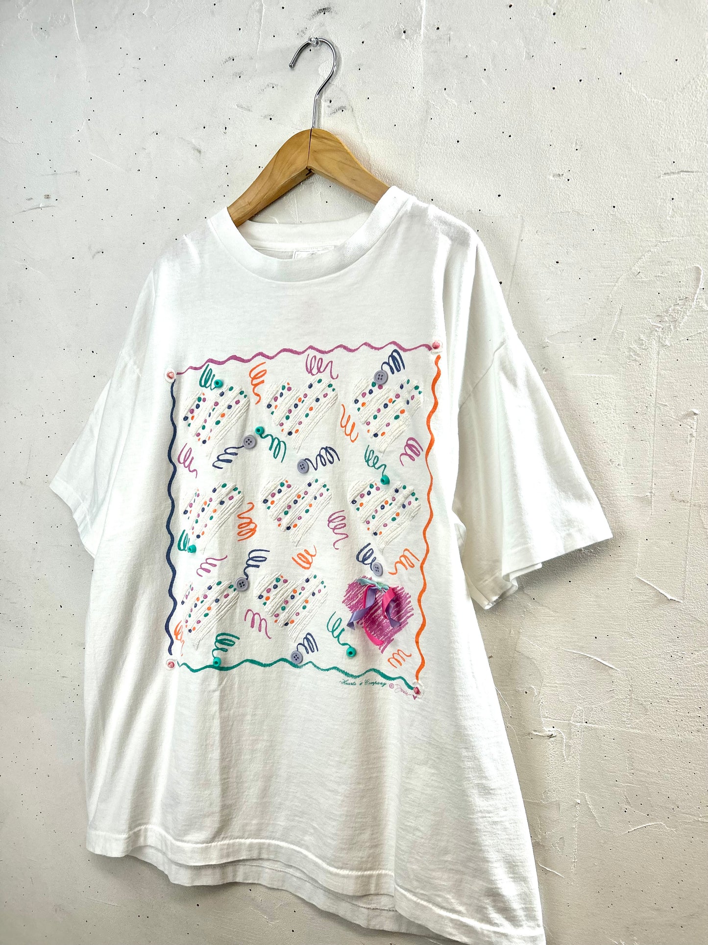 Vintage T Shirt 〜HEART〜[D29882]