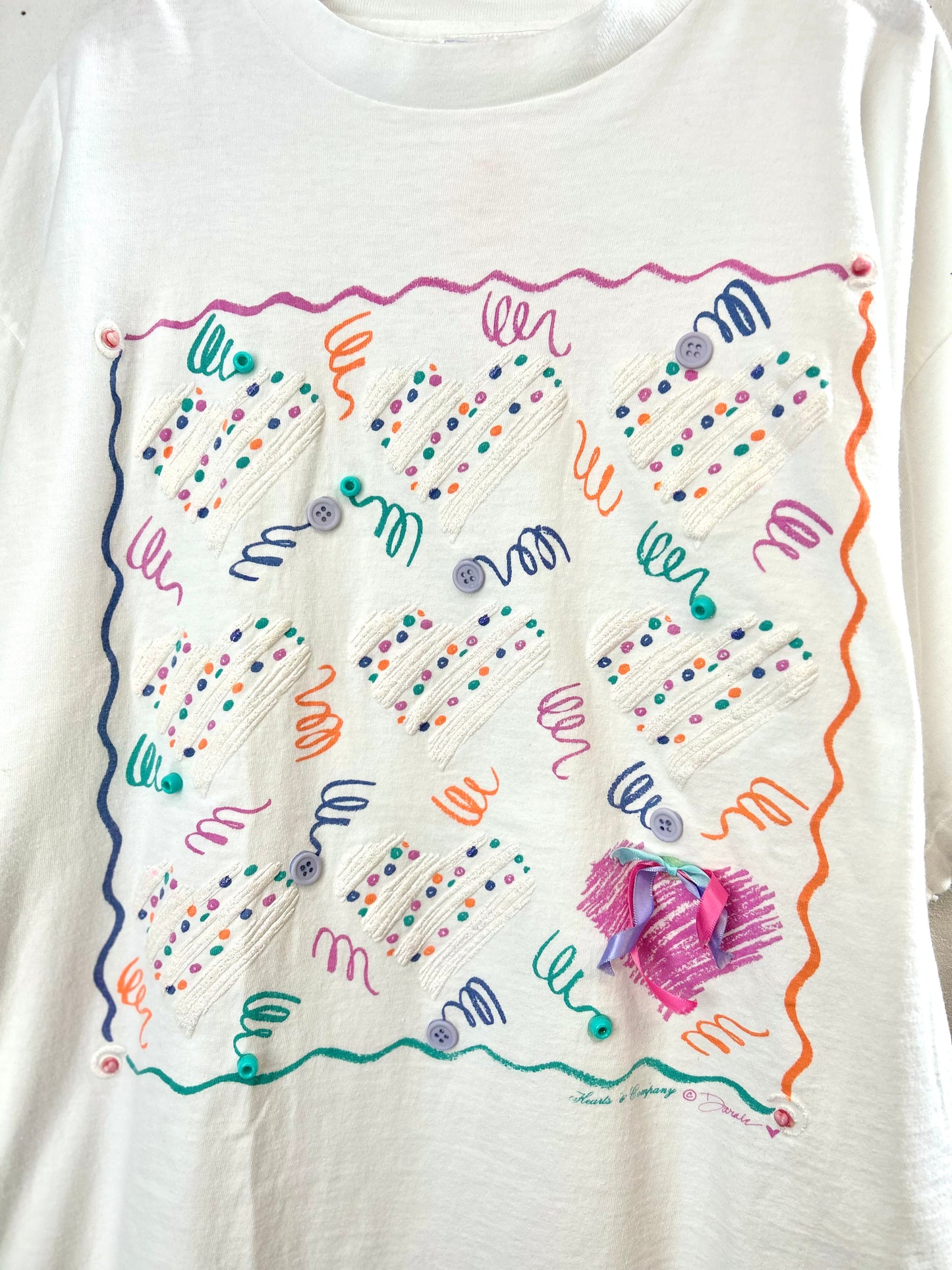 Vintage T Shirt 〜HEART〜[D29882]