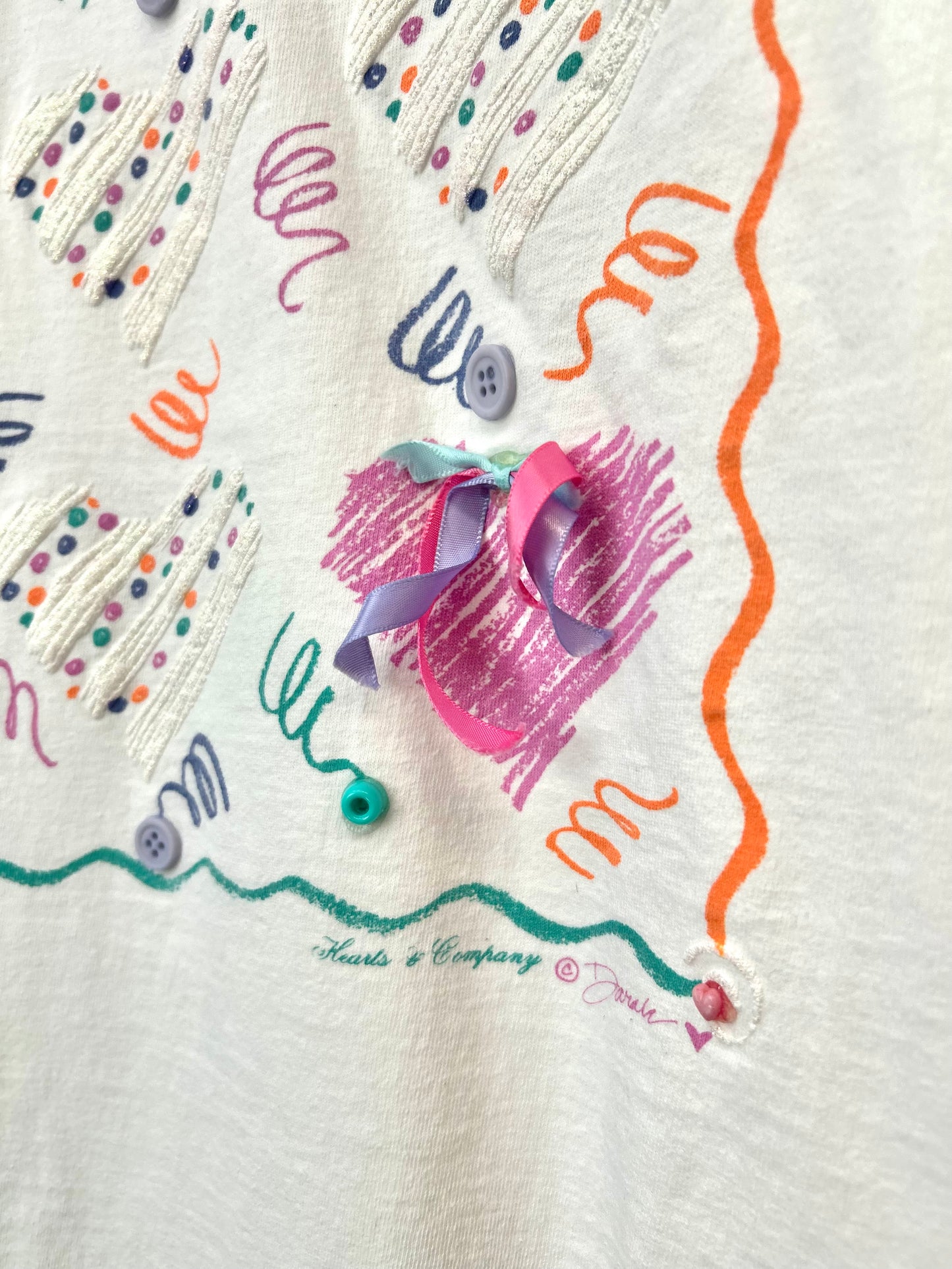 Vintage T Shirt 〜HEART〜[D29882]