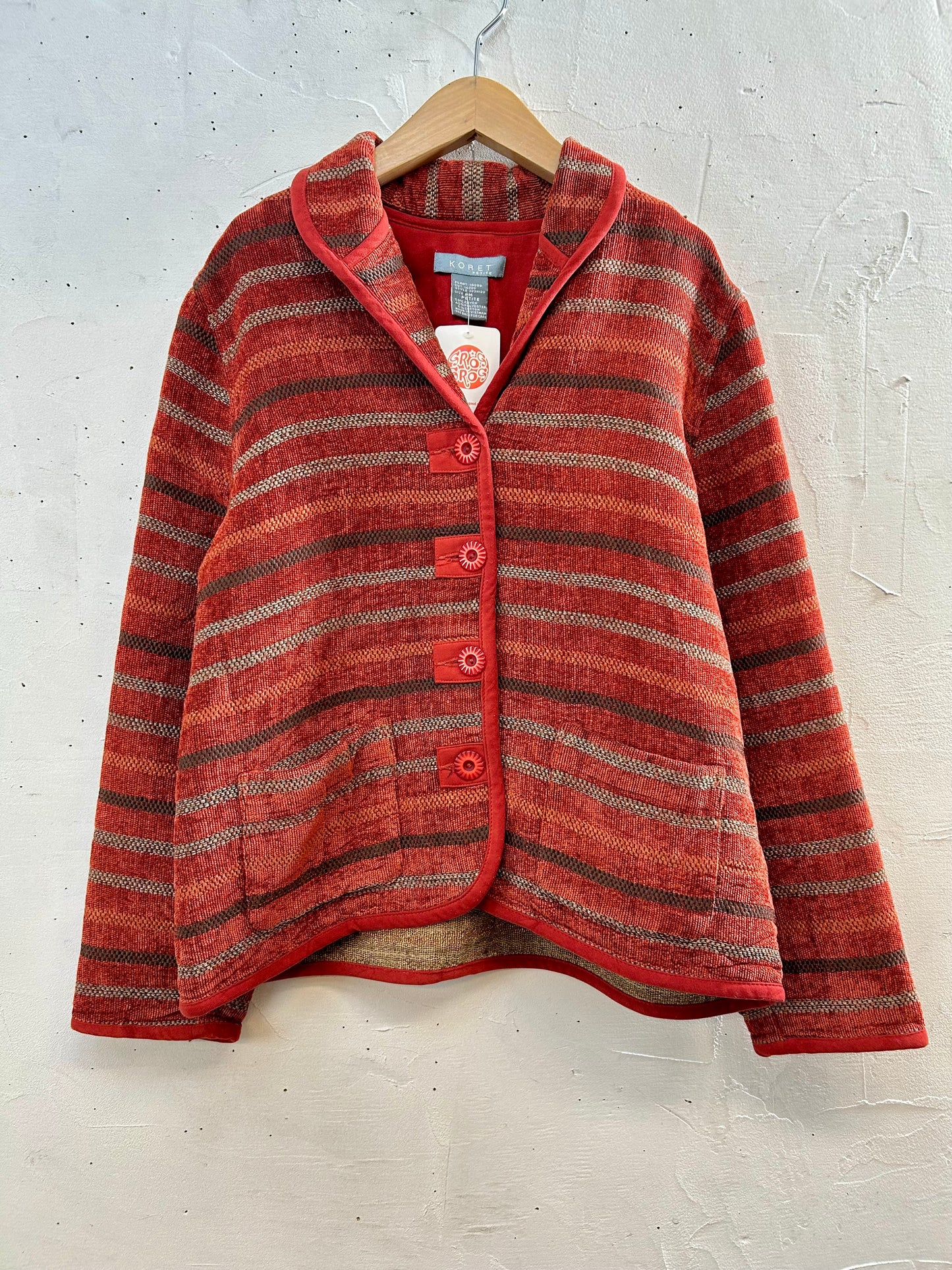 Vintage Rug Jacket [I28554]