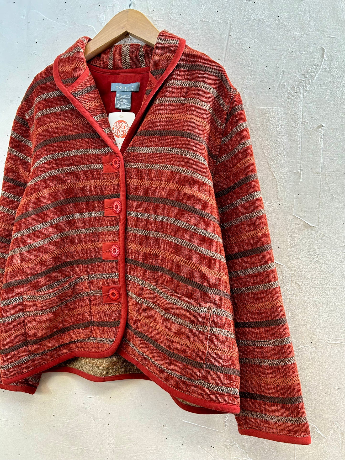 Vintage Rug Jacket [I28554]