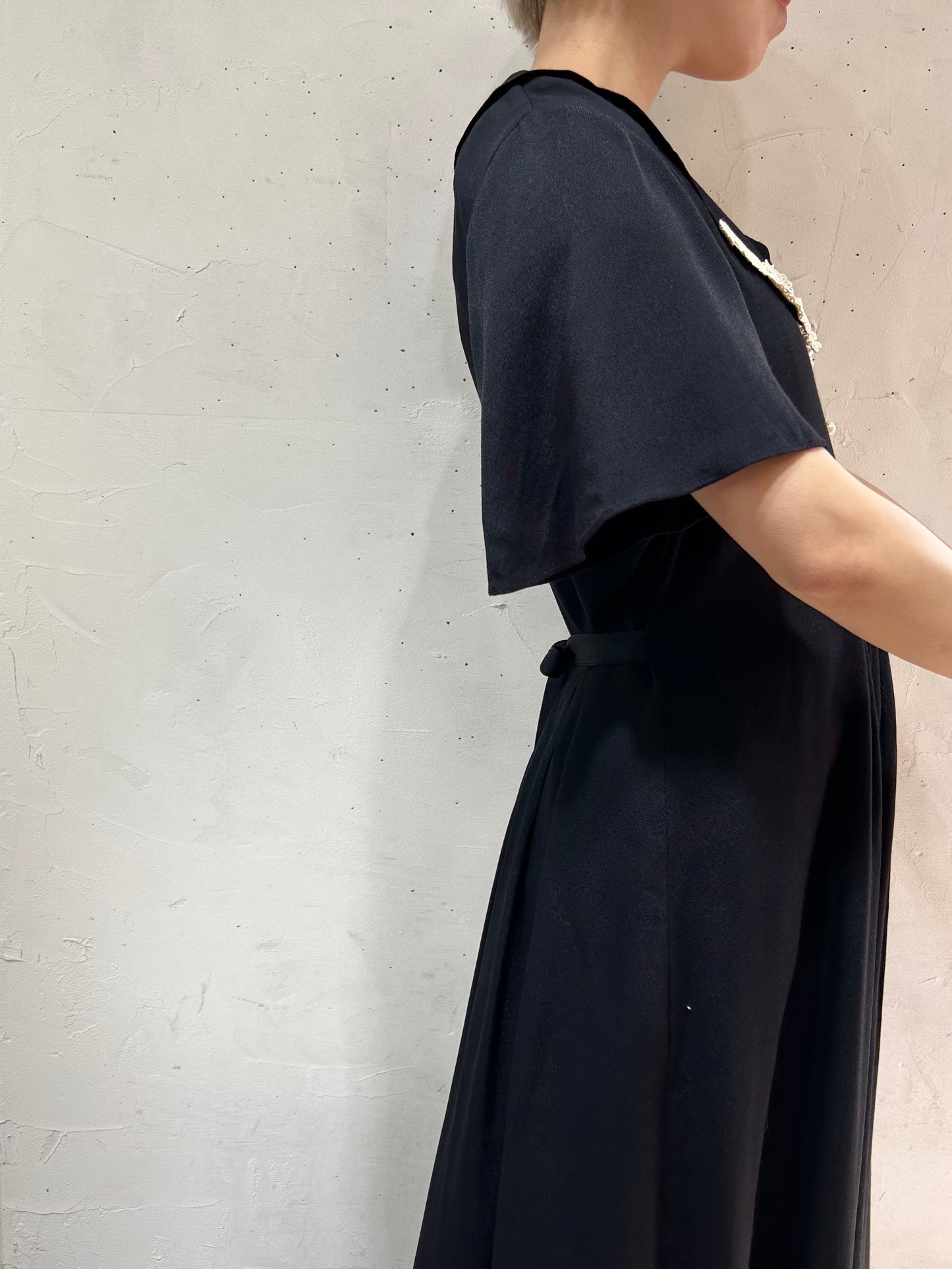 Vintage Dress MADE IN USA [D26796]