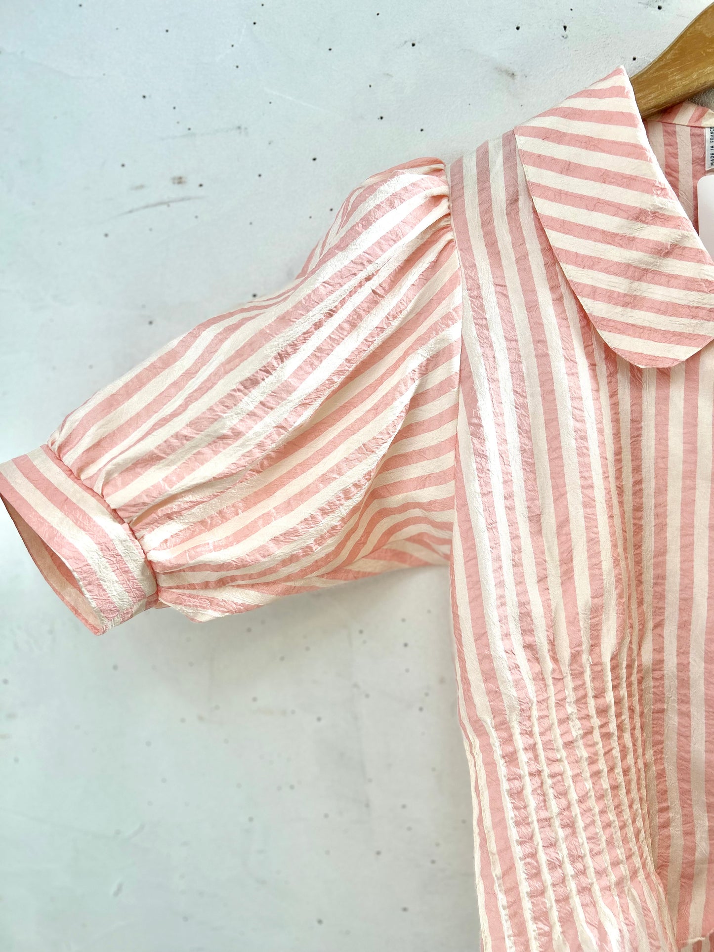 Vintage Stripe Blouse MADE IN FRANCE [D30074]