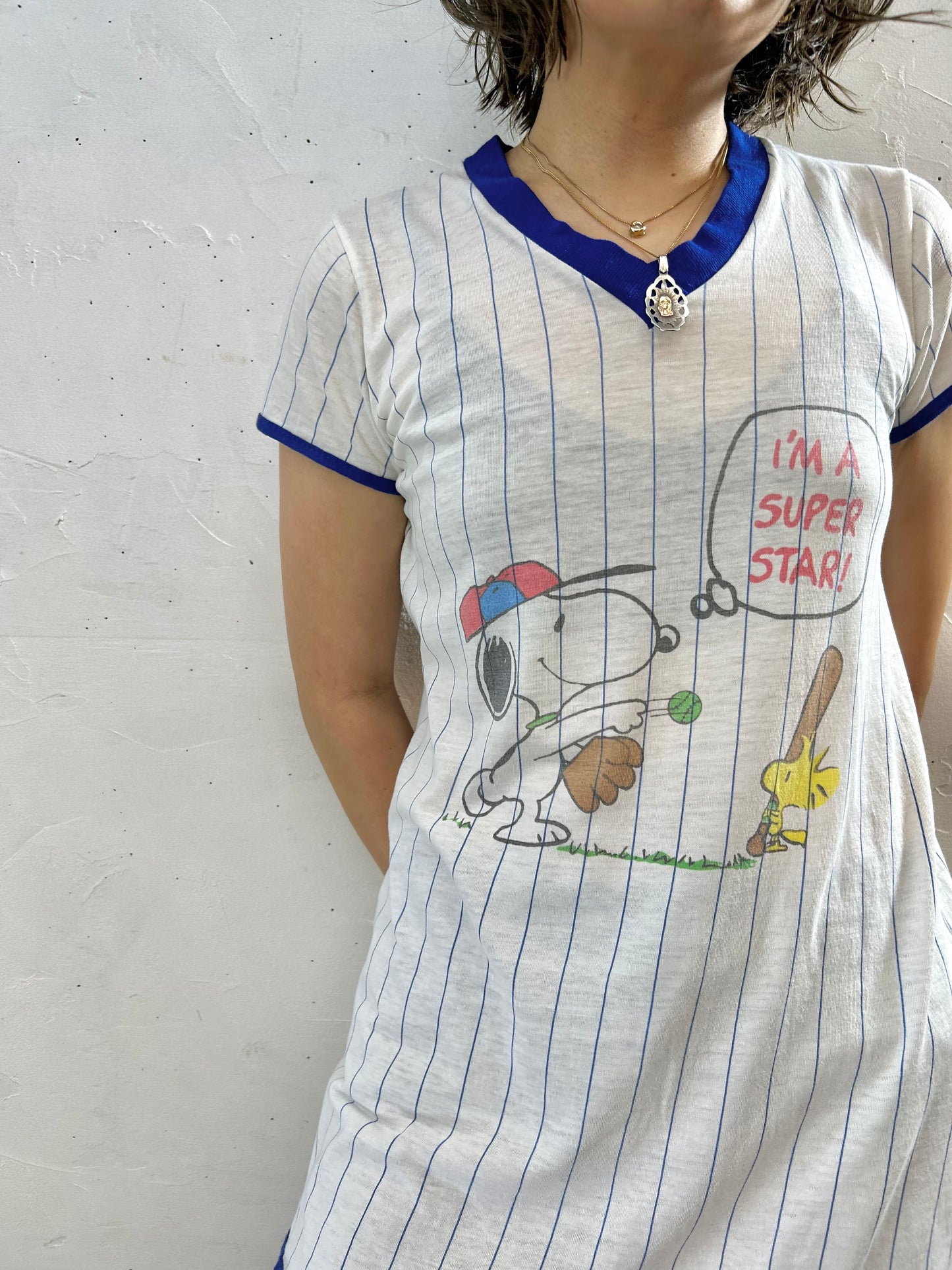 ’80s Vintage PEANUTS T-Shirt 〜tempo〜 [G27964]