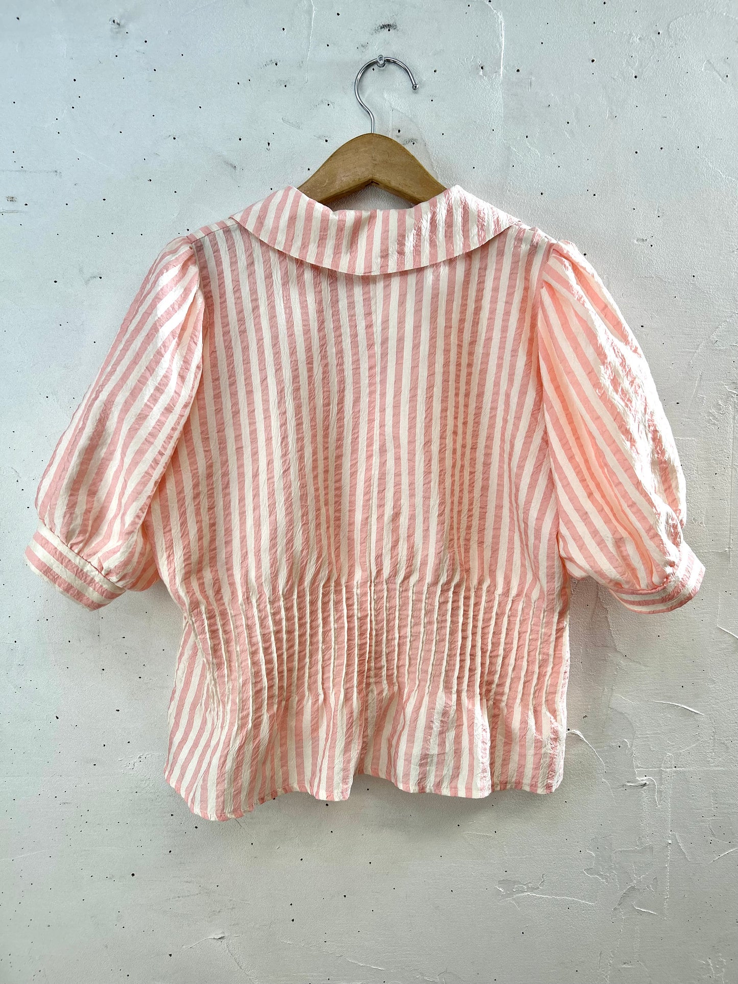 Vintage Stripe Blouse MADE IN FRANCE [D30074]